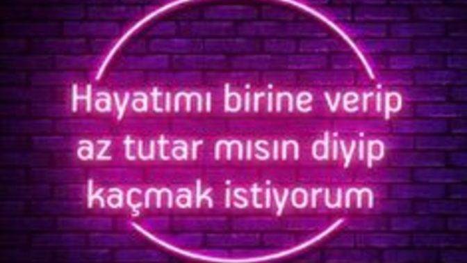 Sen ne istiyorsun?