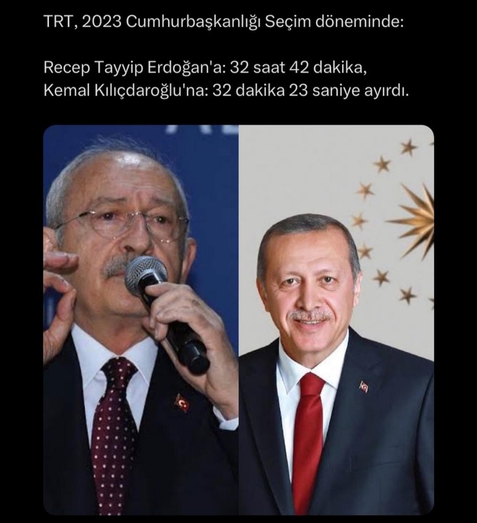 Adaletin olmadığı bir ülkede Adalet Bakanlığının olması ve adaletli bir seçim beklenmesi ne kadar ironik değil mi?
