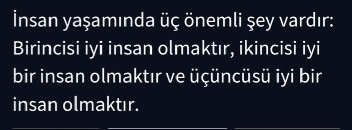 En ağır basan özelliğiniz nedir?