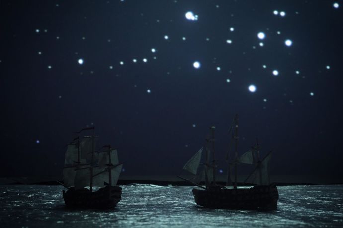 We were ships in the night..🚢💙