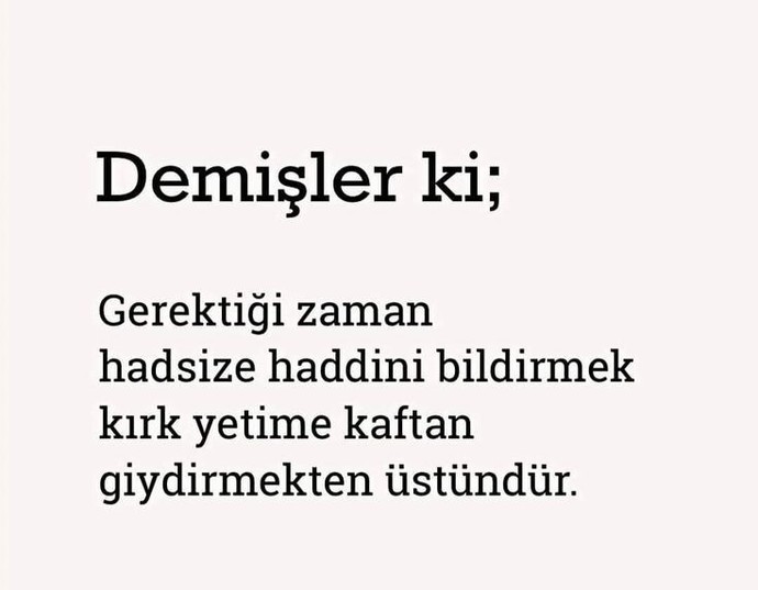 Hayırlı cumalar dilerim🌸 Gerektiği yerde haddini bildirdiğiniz oluyor mu?