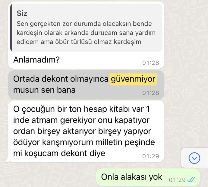 Arkadaş dümen mi yapıyor sizce?