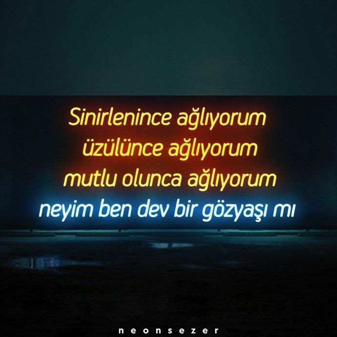Bazen bunu düşünüyorum