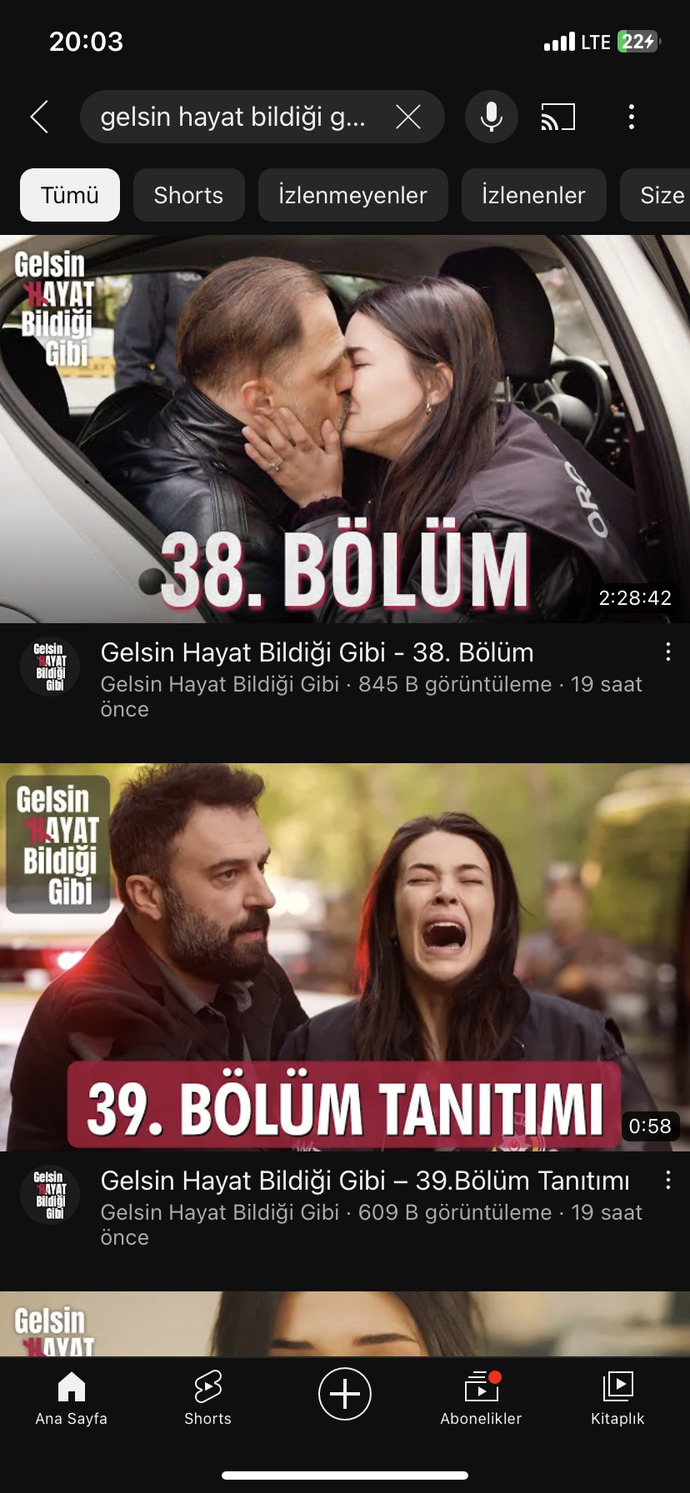 Düzenli olarak izlediğiniz dizi/film var mı?