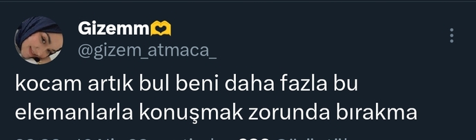 Müstakbel eşinize burdan bir şey söylemeniz gerekiyor. Ne olur bu sözler?