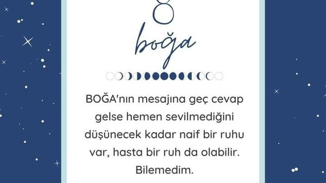 Boğa burcu olmak?