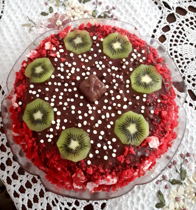 Arkadaşımın doğum günü için yaptım, olmuş mu?