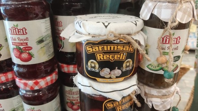 Sarımsak reçeli yediniz mi?
