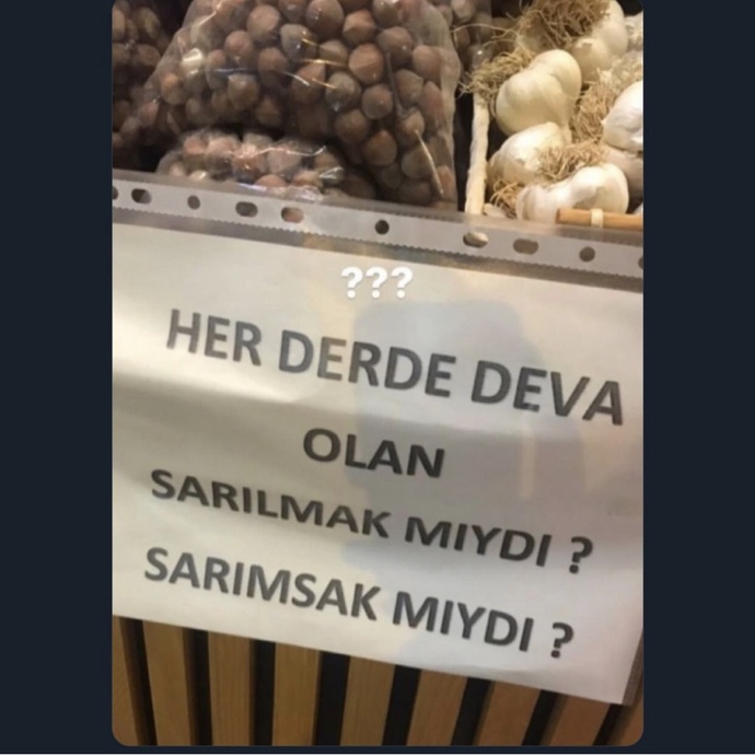 Her derde deva olur dediğin bir şey var mı?