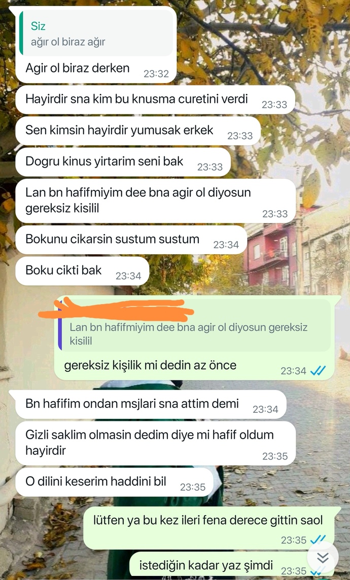 Siz Olsanız Ne Yapmamı İsterdeniz bu konuda?