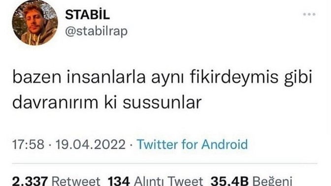 İnsanlarla aynı fikirdeymiş gibi davranır mısınız?