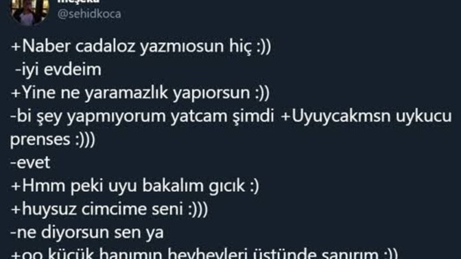 Uyudun mu cimcime :) ?