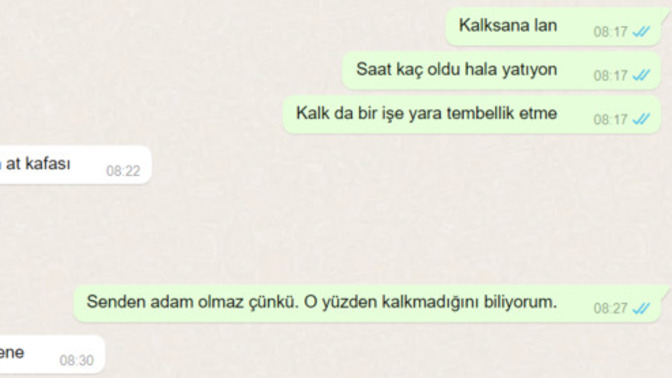 Arkadaşlarınıza günaydın der misiniz?