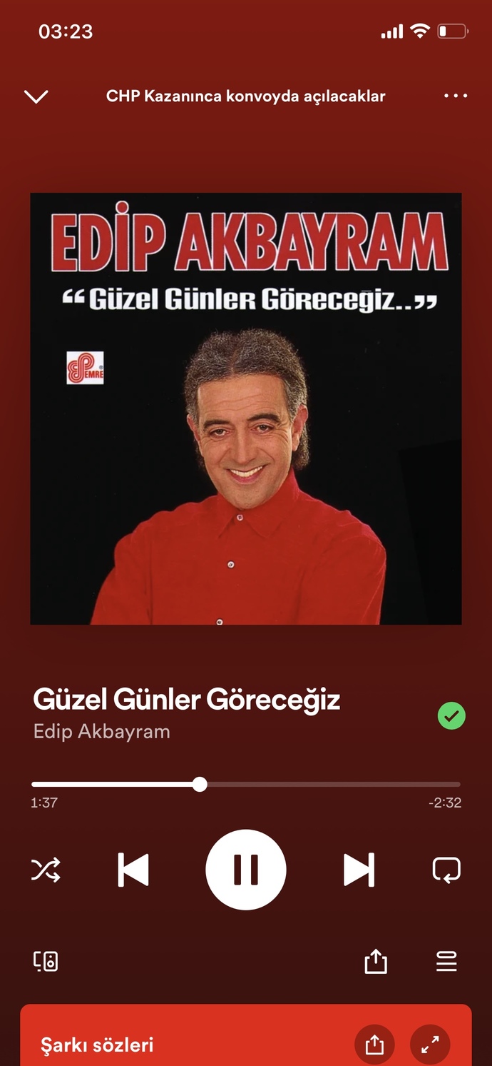 Bu gece hangi şarkıları dinliyorsunuz?