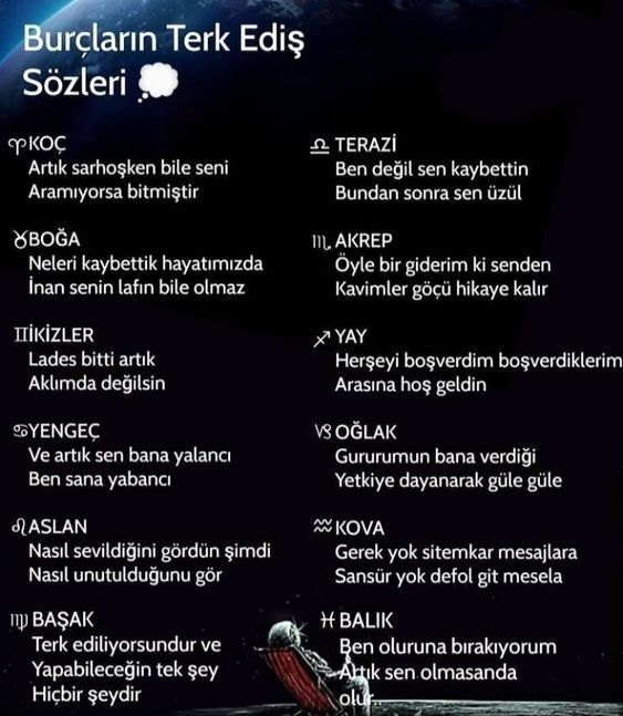 Burcunuza göre tek ederken hangi sözü kullanıyorsunuz?