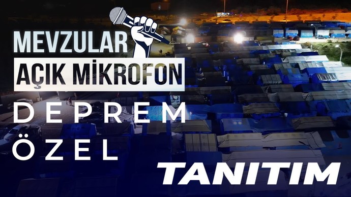 Mevzular Açık Mikrofon Deprem Özel Tanıtım