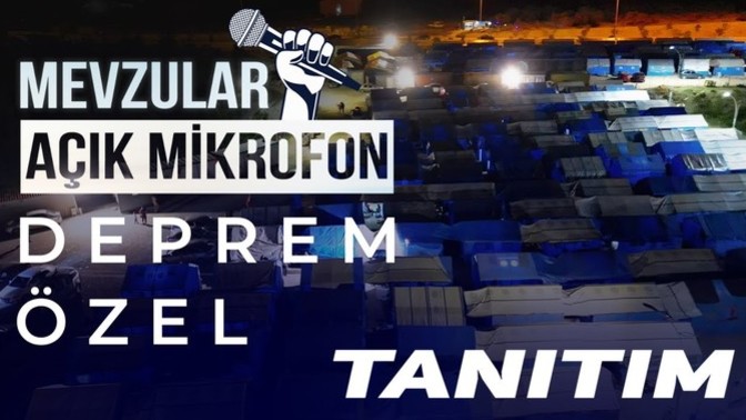 Babalatv Mevzular Açık Mikrofon Deprem Özel'in bölüm tanıtımı yayınlandı, depremin en derin yaralarını anlatan bu bölümü izleyecek misiniz?