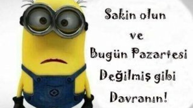 Pazartesi gününüz nasıl geçiyor?