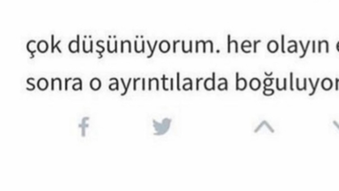 Kendinde sevmediğin bir özellik ne?