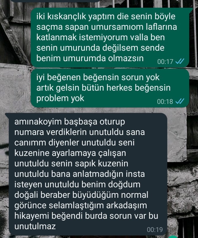 Sevgilim sürekli eski konuyu açıo?