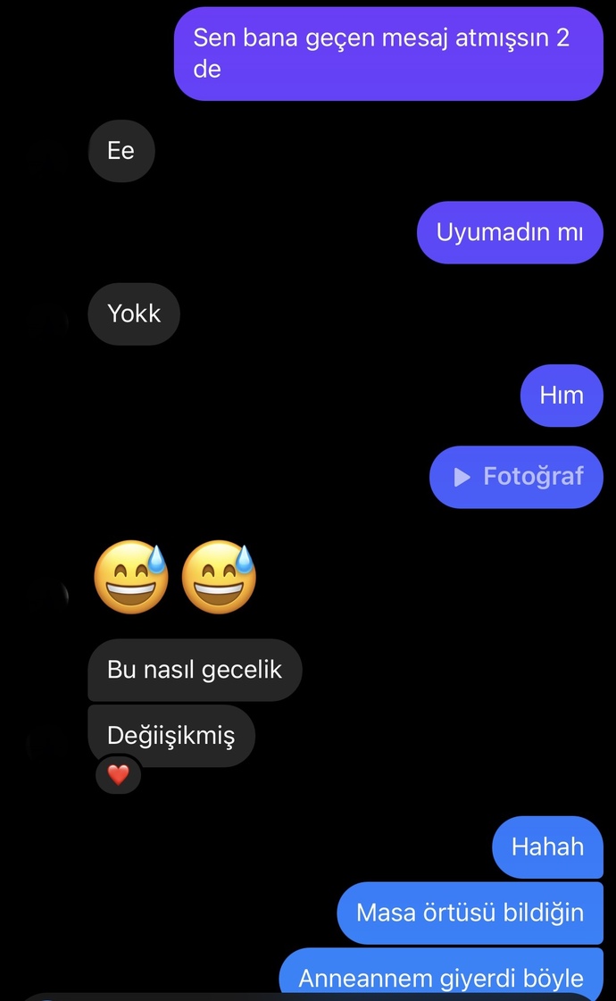 Flört konuşması mı yoksa arkadaşça konuşma mı bu?
