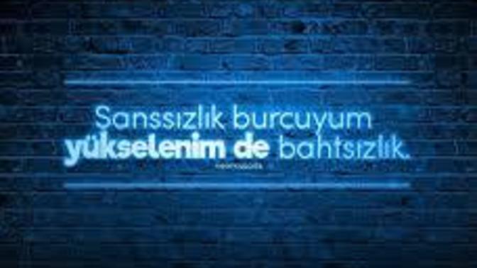Bu hayatta çok şanssız olduğun bir şey söyler misin?