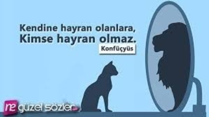 Çevrenizdeki kendini beğenmiş, egolu insanlara burdan ne söylemek istersiniz?