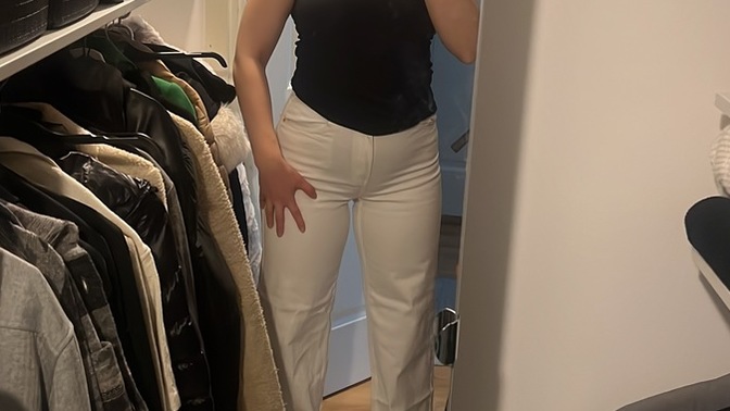Pantolonun modeli güzel mi?