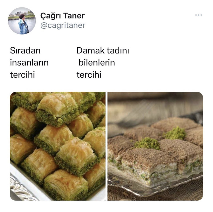 Fıstıklı baklava mı, fıstıklı soğuk baklava mı?