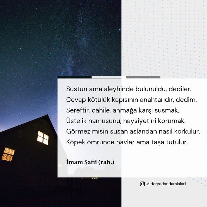 Ve bazen susmak gerekir, duymak için...🤍