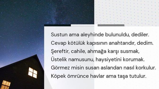 Susma orucu tutacak olsanız, en fazla ne kadar dayanabilirsiniz hiç konuşmamaya?