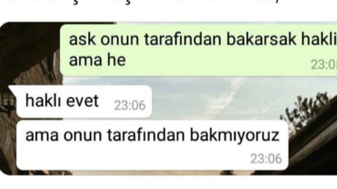 Arkadaşınız haksız olsa bile haklıymış gibi davranır mısınız?