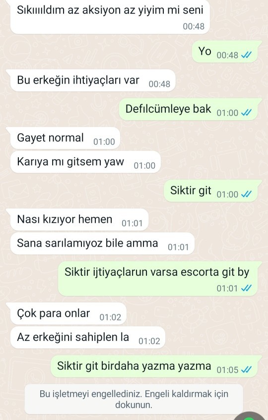 Sevgilimi engelledim, haklı değil miyim?