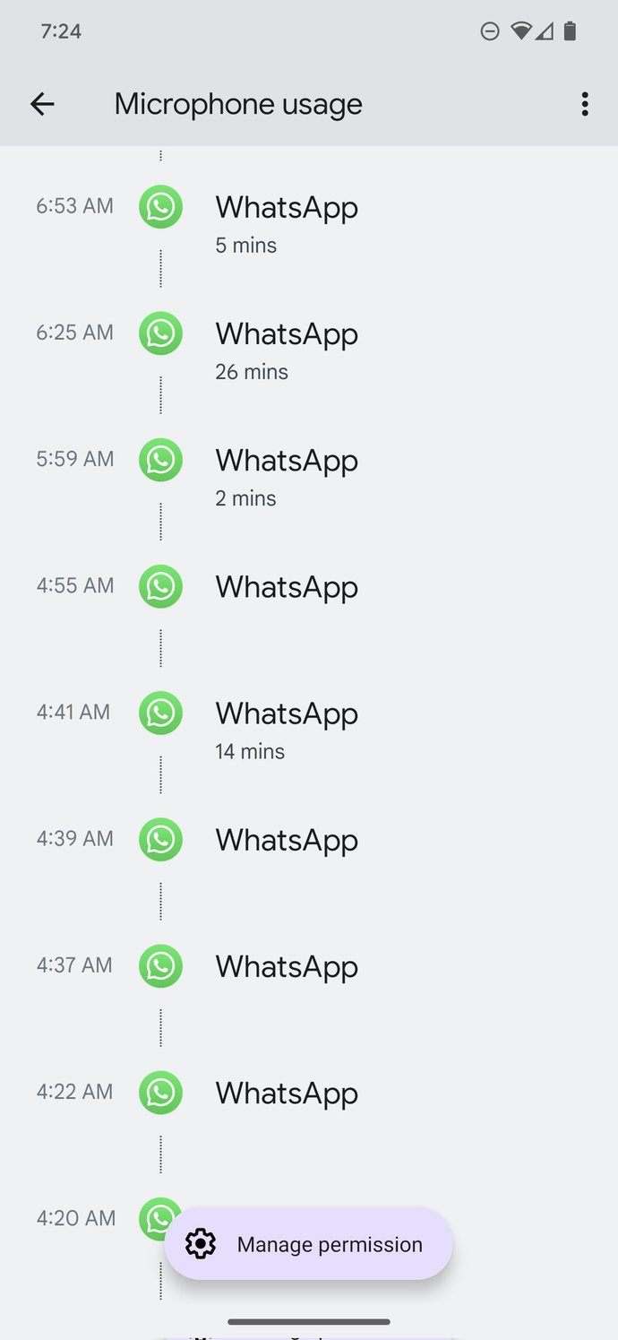 whatsapp yetki kontrolü
