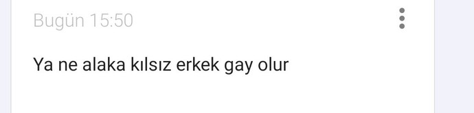 Niye böyle bi düşünce var toplumda?