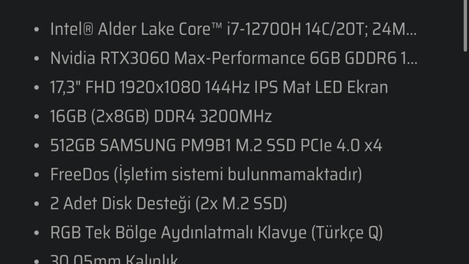 28 bine bu pc aldım iyi mi acaba iade etmeli miyim?