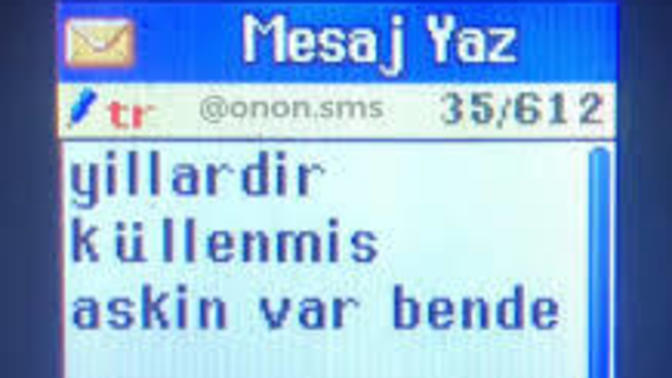 "Yıllardır küllenmiş aşkın var bende" dediğiniz biri var mı?