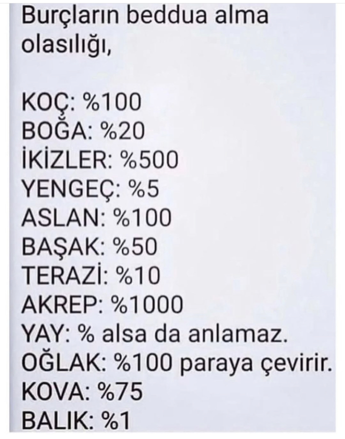 Bana olan “dualarınızın” bin katını siz yaşayın inşallah 😂 güzel düşünelim güzel olsun