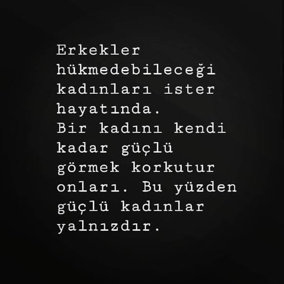Güçlü kadınlar yalnız mıdır?