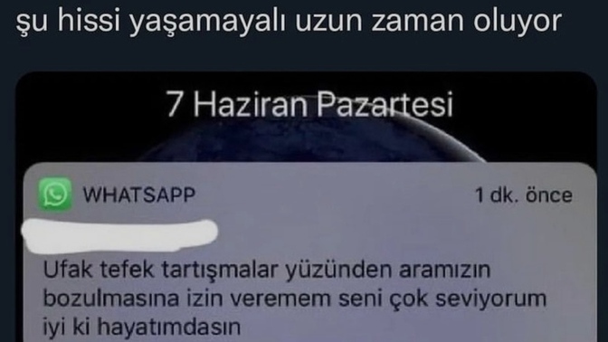 Hangi hislere hasretsiniz?