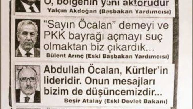 Pkk'nın akp kuklası olduğunu anlamayan da ne bileyim?