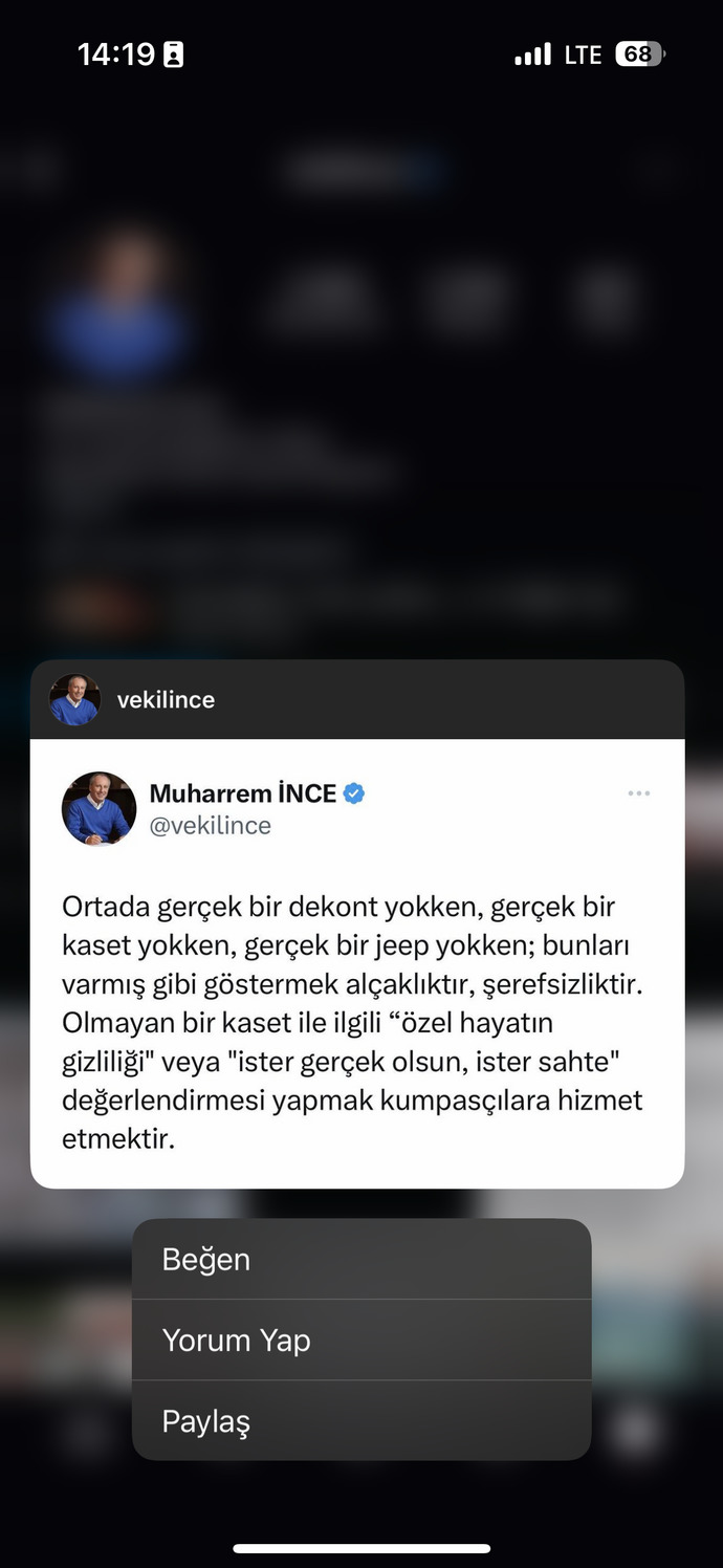 Muharrem İnce adaylıktan çekildi düşünceleriniz nelerdir?