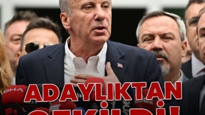 Muharrem İnce adaylıktan çekildi mi? yurt dışı oyları ne olacak?
