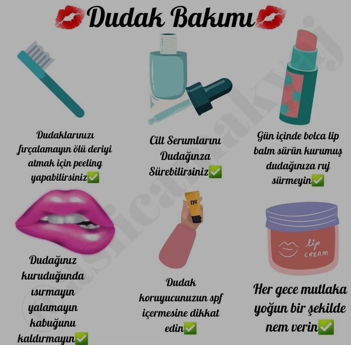 Dudak bakımı yapar mısınız?