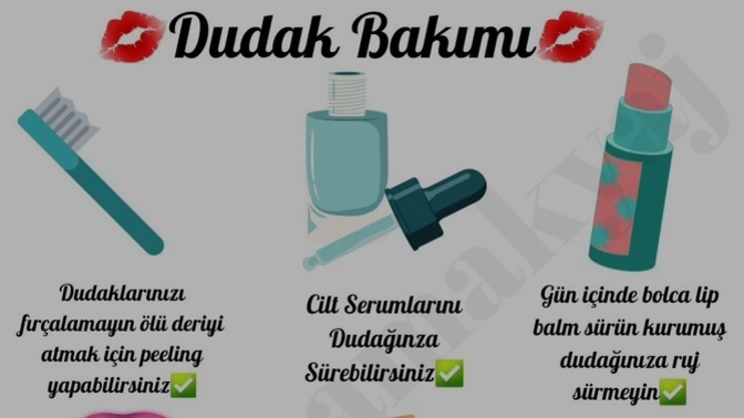 Dudak bakımı yapar mısınız?
