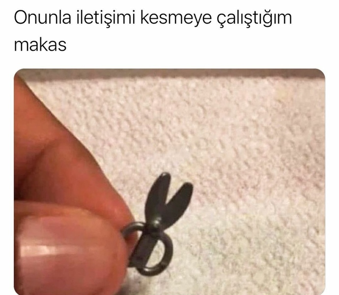 Çok kararlı görünüyor..😀