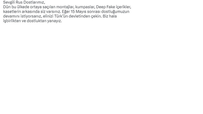Kılıçdaroğlu mu doğruyu söylüyor Kremlin mi ?