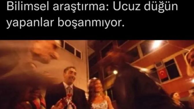 Sizin gözünüzde gösterişli düğün yapanlar daha çok mu boşanıyor?
