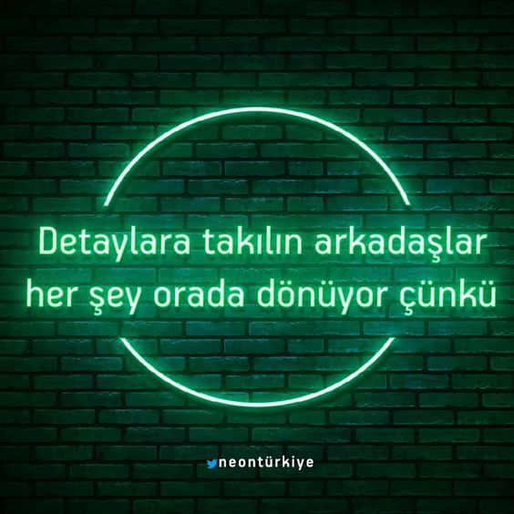 Çünkü her şey orada