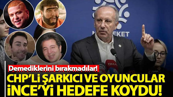M. İnce aday oldu diye linçleyenler. Kendilerini aydın kesim, demokrasi aşığı diye nitelendirmeleri garip bir çelişki degilmi?